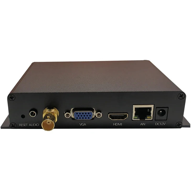 OTV-M40S جهاز فك ترميز صغير محمول 4k sdi h.265 rtmp TV NDI لنظام الفندق