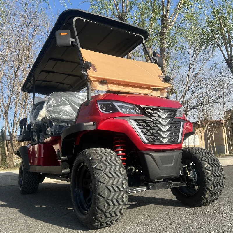 

New Cheap 48v 60v 72v Ac System Golf Cart Club Car Buggy 2 4 6 8 Seater Street Legal Electric Golf Carts
