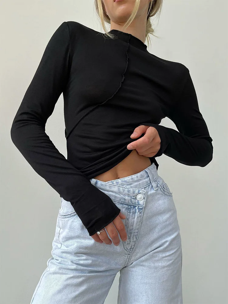 Y2K Irregular T-Shi… - image