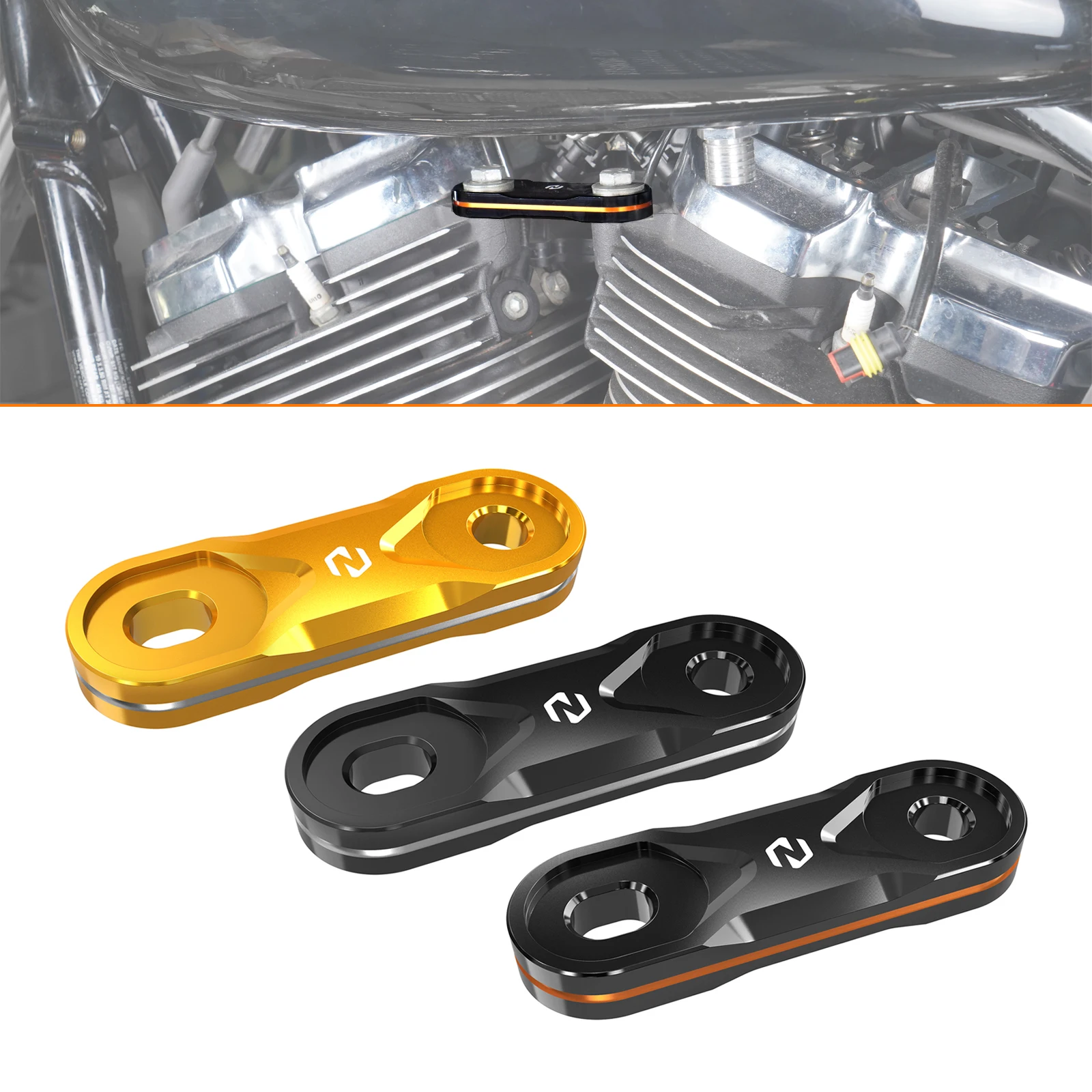 For 2017-2021 Harley CVO Limited Horn Delete Relocate Kit for Road King Special Electra Glide Standard Tri Glide Ultra 2017-2023