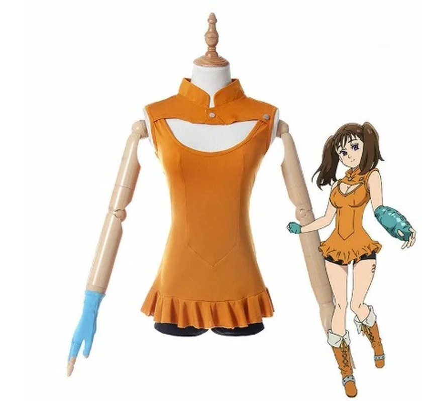 Anime The Seven Deadly Sins Cosplay Diane Swimsuit