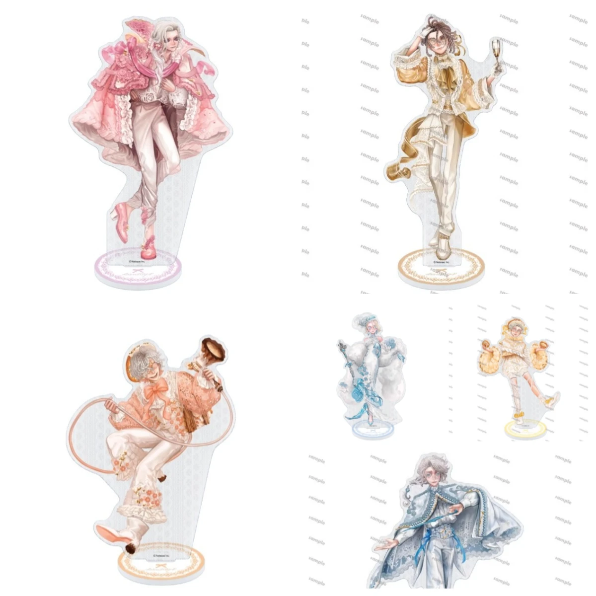 

Game Identity V Acrylic Stand Doll Anime Prospector Prisoner Entomologist Figure Model Plate Cosplay Toy for Gift