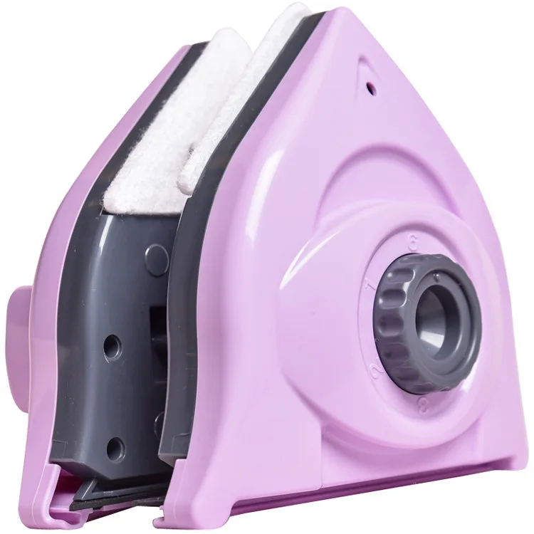 

Glass cleaning, double-sided window cleaning outside the window of a high-rise building