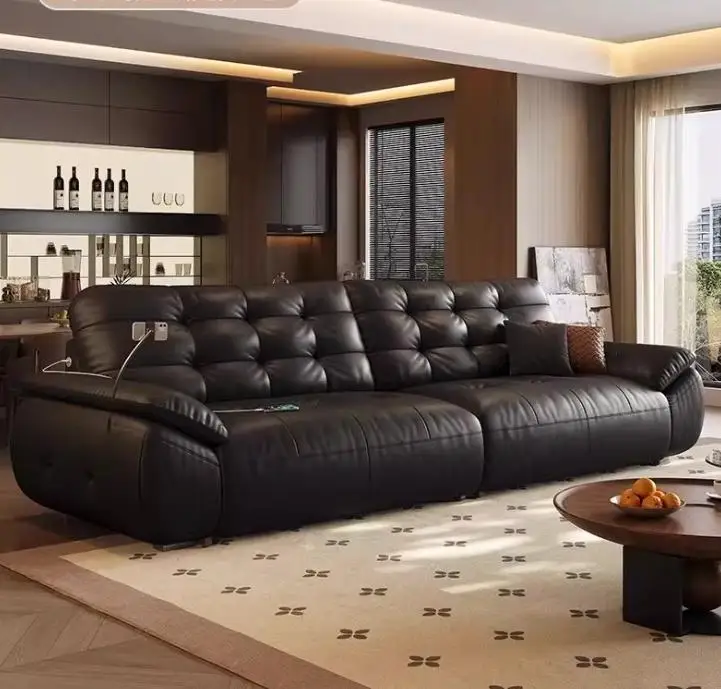 

Electric Designer Sofa Minimalist Expanding Luxury Living Room Sofa Lazy Cushion European Divani Da Soggiorno House Accessories