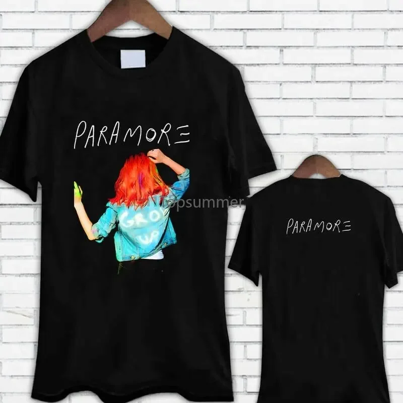 

Paramore Grow Up Rock Band Black T-Shirt Xs-3Xl