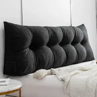 Wedge Headboard Pillow Bed Wedge Pillow for Headboard Triangular Headboard Pillow Large Bolster Pillows for Sitting in Bed 200cm
