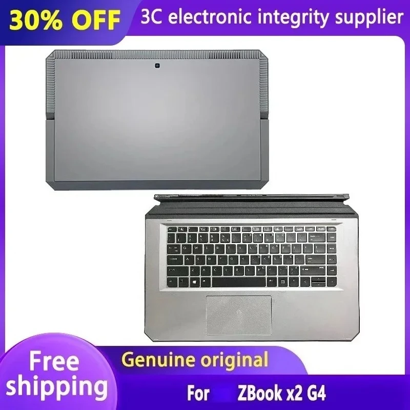 

New For Zbook X2 G4 Laptop LCD Back Cover Rear Lid Tablet Notebook Keyboard Upper Palmrest Top Case L04632-001 902223-001