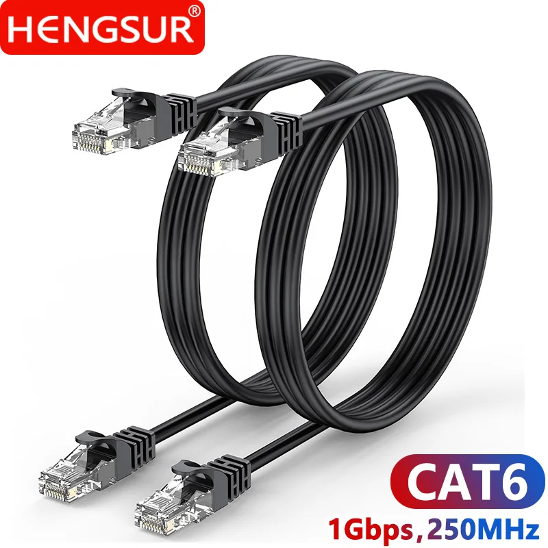 

Ethernet Cable Cat6 Round Network Patch Lan Cable 26AWG RJ45 50M 30M 20M for PS 5 Router PC Computer Internet Outdoor Cable CAT6