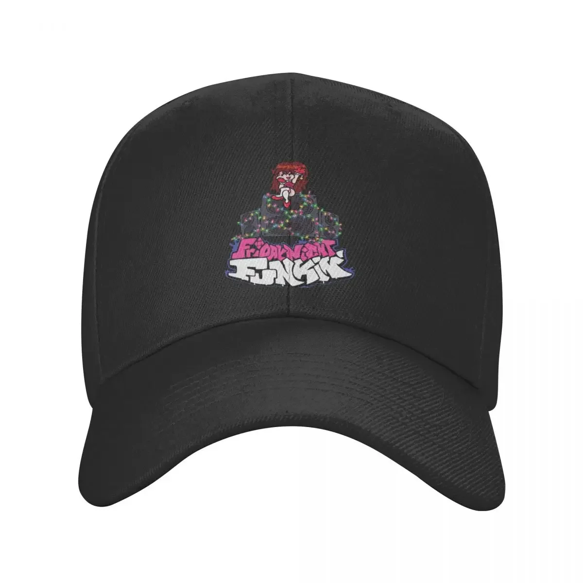 Casquette de Baseball pour Homme et Femme, Chapeau de Camionneur, Respirant, Personnalisé, friday Night, Funkin, Girlfriend, Noël, Kalaok, Divertissement, Streetwear