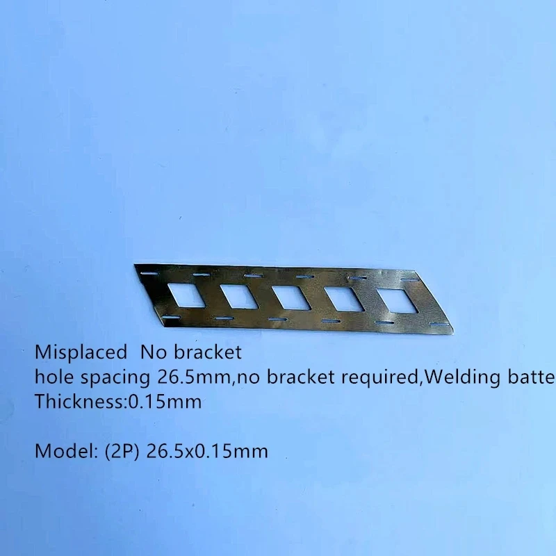 1Meter 26650 Power Battery Connecting Piece Nickel Plated Steel Strip Lithium Battery Punching Spot Welding Piece