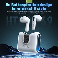 HTC NE49 Auriculares Bluetooth V6.0 Reducción de ruido TWS Auriculares inalámbricos deportivos con micrófono Larga vida útil