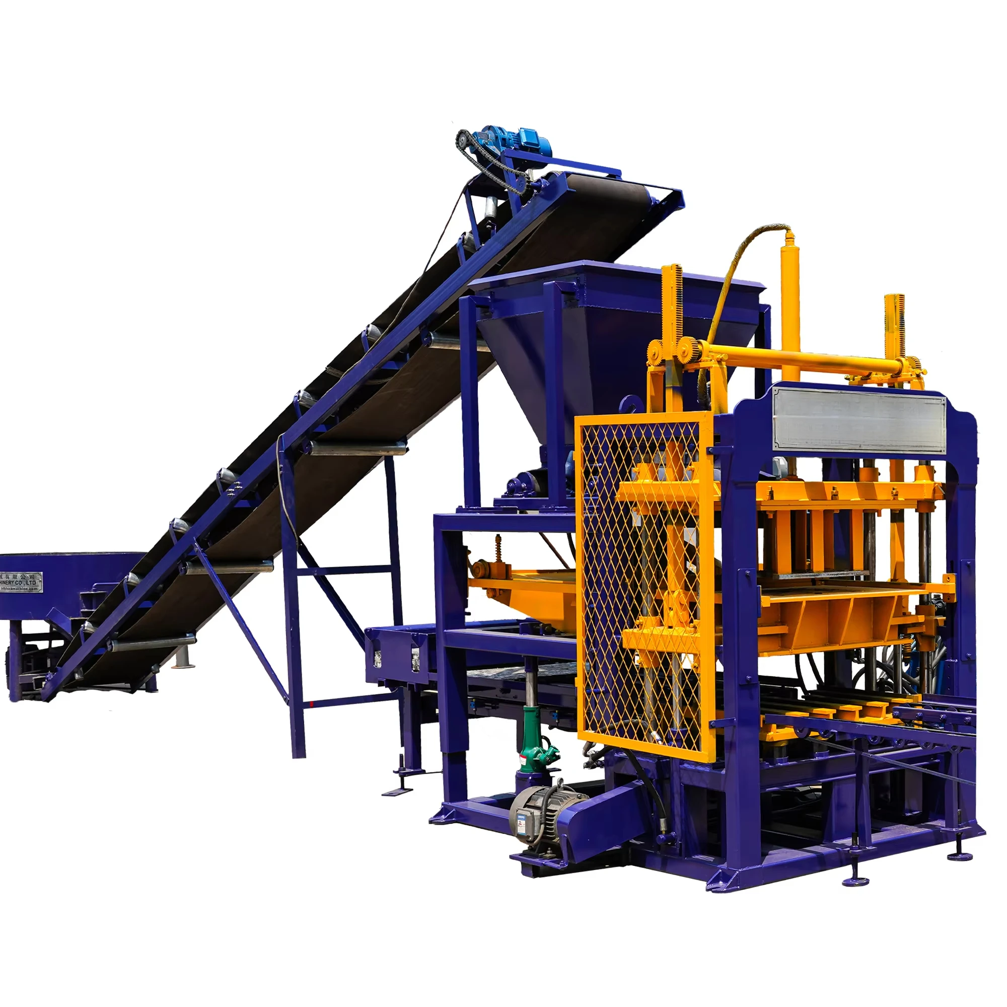 Hemp Block Making Machine Hot Sale QT4-16 Automatic Hempcrete Brick Making Machine