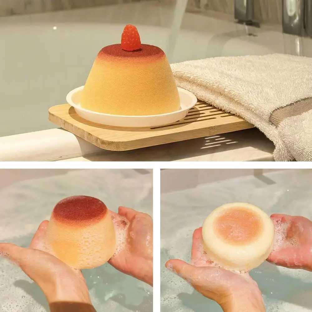 Cute Body Exfoliate Souffle Bath Ball Bubble Sponges Brushes Bathroom Washing Shower Accessories Shower Household Face Baby U4L5