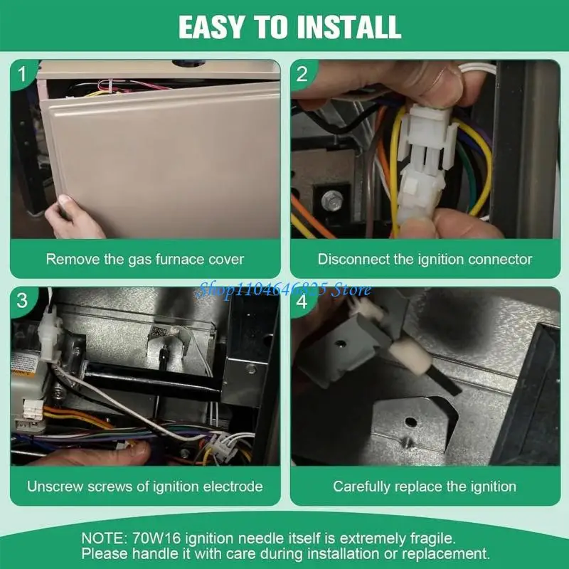 70W16 Compacts Hot Surfaces Ignitor Upgraded Hot Surfaces Ignitor