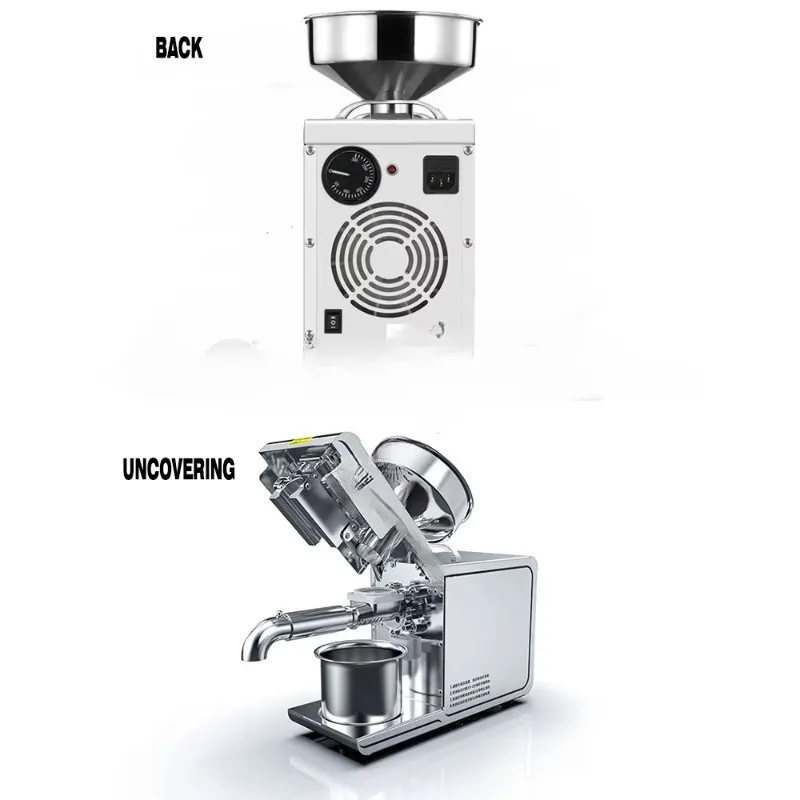 Factory Direct Compatible WithProfessional Cold Hot Press Oil Machine Natural Oil Presser Squeezer Machine Olive Oil Pressing Ma