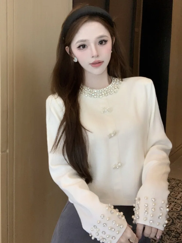 

Korean Style Long Sleeve Lazy Style Women's Sweater Autumn Winter New Fashionable Inner Wear Base Knitted Shirt for Ladies