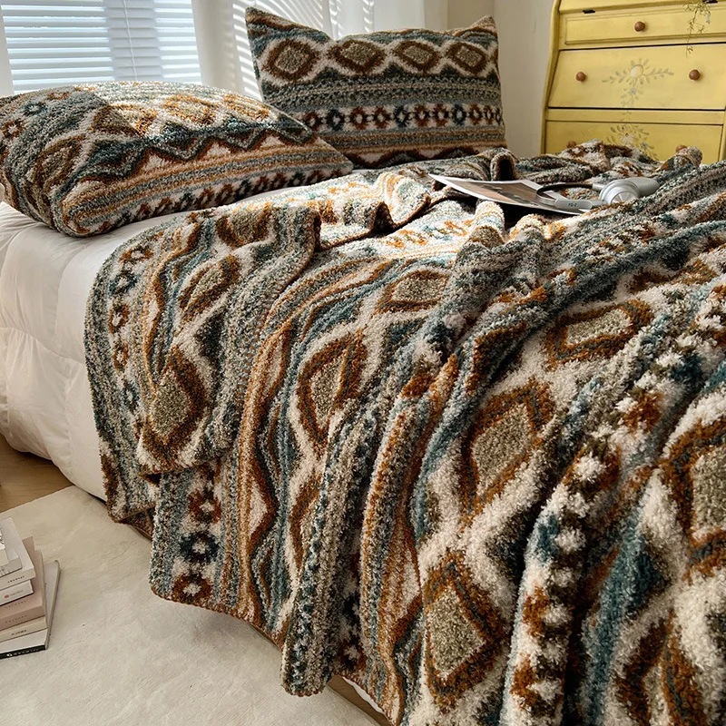 Boho Blanket 180*200 150*200cm Soft Warm Winter All-seasons Bohemian Blanket Bedspread Blankets for Aldult Kids Children