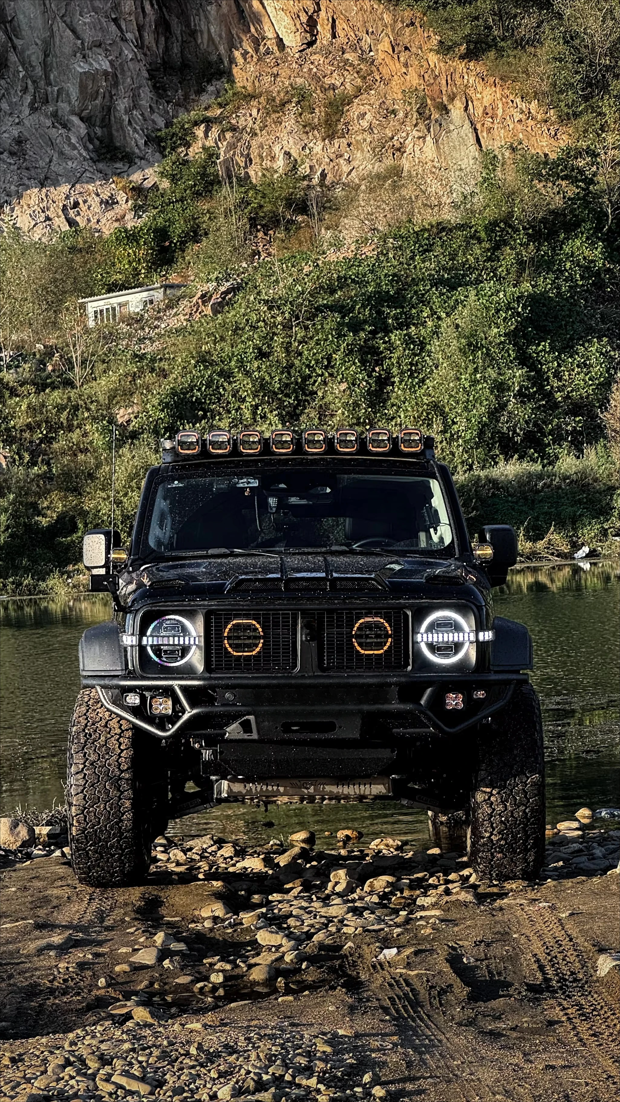 FOR Tank 300 Push Sand Front Bumper, Suitable For People Who Love Desert , It Will Not Delay Daily Commuting Either.