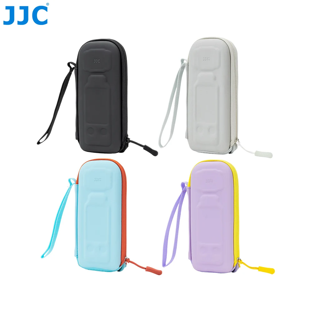

JJC Semi Protective Bag for DJI Osmo Pocket 4 Accessories Portable EVA Case Cover Shell for Pocket 3 Support Tripod Handle Grip
