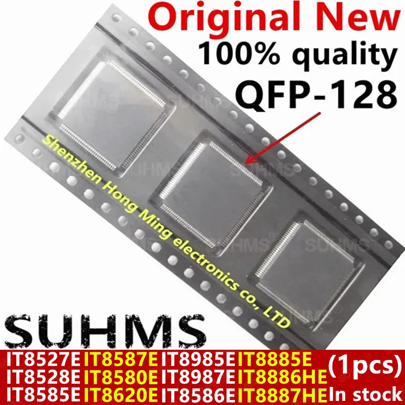 100% nouveau jeu de puces IT8527E IT8528E IT8585E IT8587E IT8580E IT8620E IT8985E IT8987E IT8586E IT8885E IT8886HE IT8887HE QFP-128
