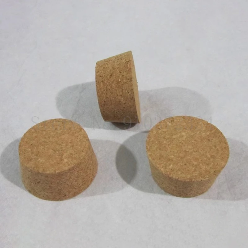 2 ピース/ロットビッグサイズトップ直径 51 ミリメートルに 105 ミリメートル木製コルクキャップ魔法瓶ボトルストッパーエッセンシャルオイルプディングガラスボトル蓋