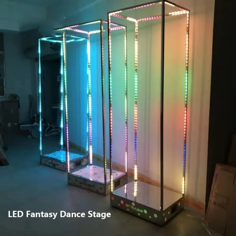 Bar LED point stage light dance platform activity frame four-dimensional space stage