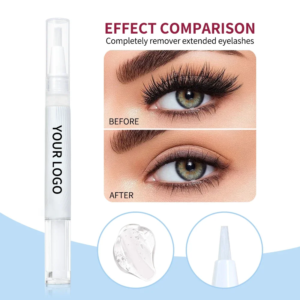 New Arrival 5ml Eyelash Glue Remover Pen Fastest Eyelash Extension Remover Reusable Adhesive Soft False Eyelash Remover Makeup