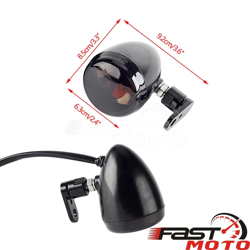Uchwyt kierunkowskazu do Harley FLSS FLSTFB XLH883 Hugger Bad Boy Cross Bone Dyna Street Fat Bob FXDF FXDB — zdjęcie 6