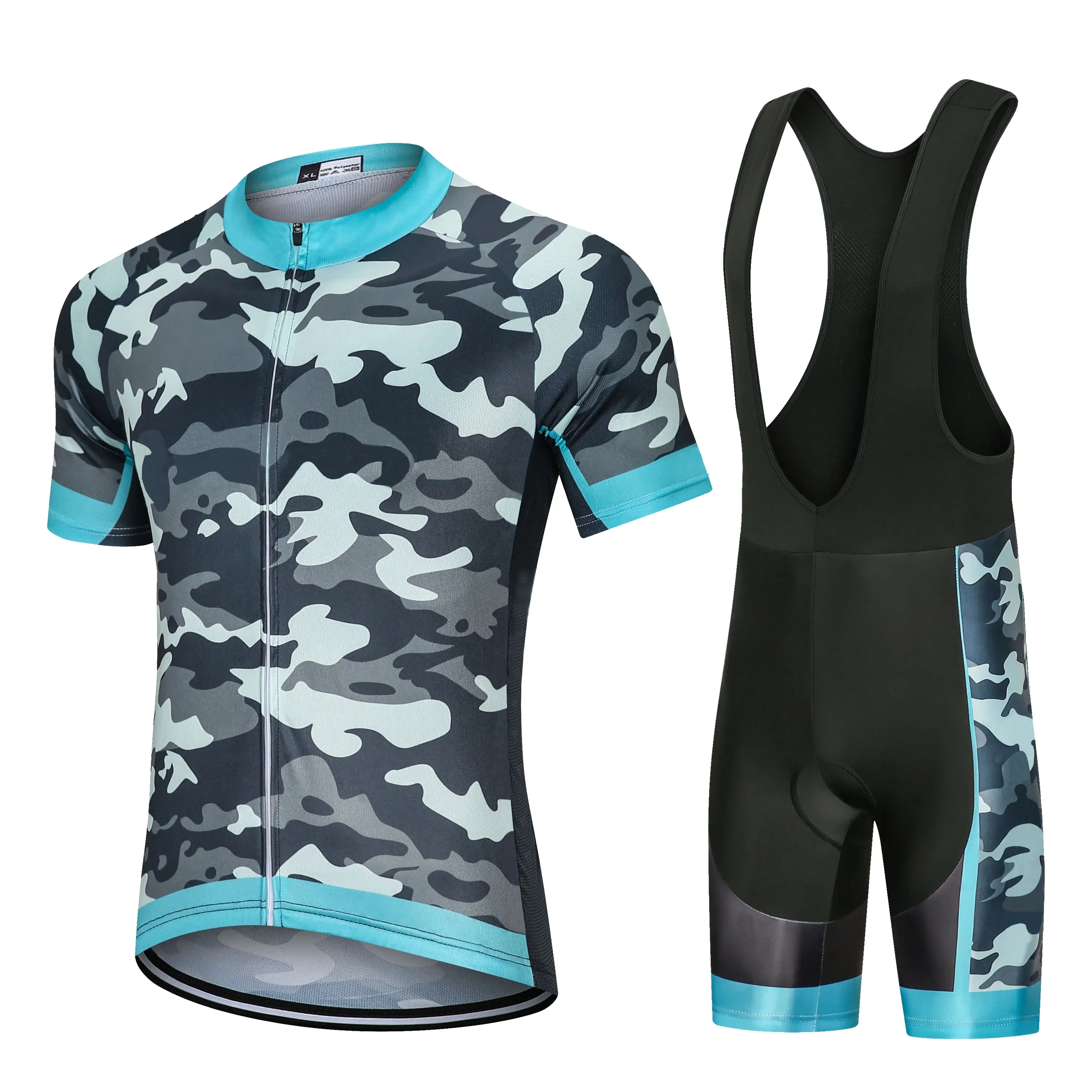 

2025 Pro Team Cycling Jersey Set Summer Cycling Clothing MTB Bike Clothes Uniform Maillot Ropa Ciclismo Man Cycling Bicycle Suit