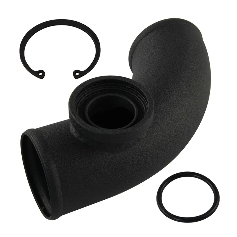 

Universal 2.75inch/70mm 90 Degree Pipe Piping For HKS Ssqv Sqv Bov Blow Off Valve Flange