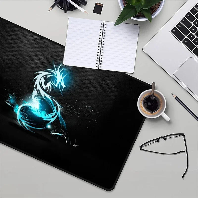 Dragon Mouse Pad Xxl Mousepad Gamer 900x400 Desk Mat Playmat Deskmat Keyboard Gaming Mats Computer Tables Deskpad Cabinet Kawaii