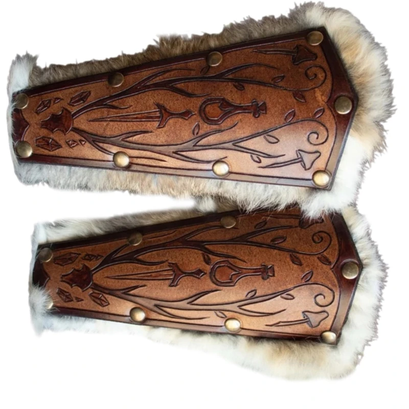 Roleplaying Arm Protectors Embossed Pattern Arm Arm Sleeves