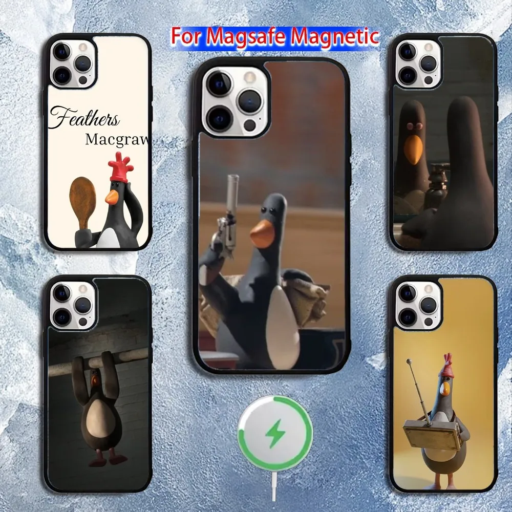 

W-WallaceS G-Gromit Phone Case For iPhone 16,15,14,13,12,11,Pro,Max,Plus,Mini,Magsafe,Magnetic Wireless Charging Case