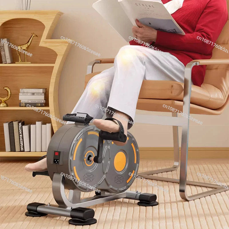 Intelligent voice-controlled upper and lower limb rehabilitation training bicycle Voice-controlled electric equipment for the ha