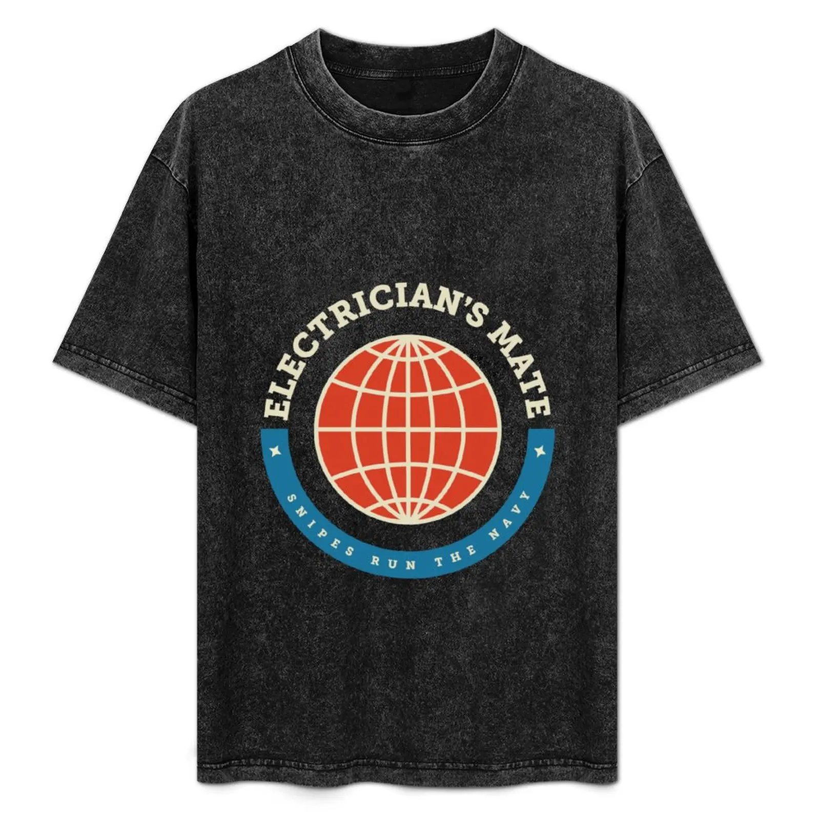 

Navy Electrician's Mate T-Shirt Sports Casual Breathable Tee Shirt