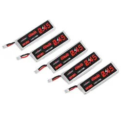 URUAV 3.8V 450mAh 80C/160C 1S Lipo Battery PH2.0 Plug EMAX Tinyhawk II 75mm Tiny7 Happymodel Snapper Backup Battery