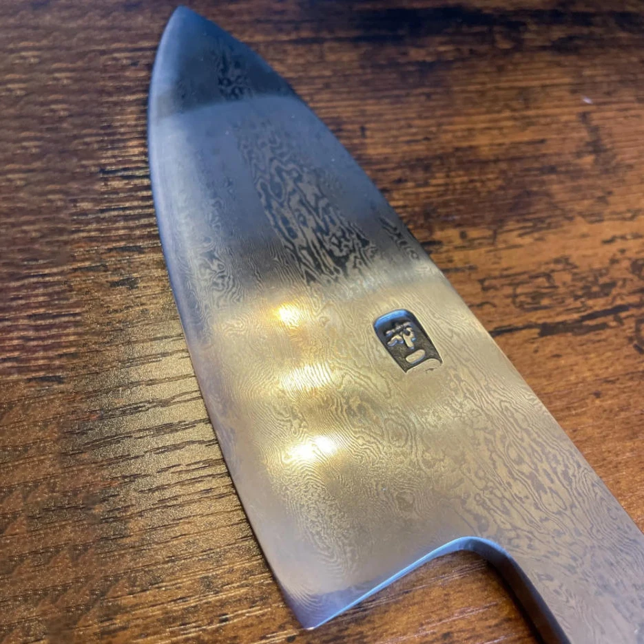 7 Inch Cleaver Knife 300+ Layers Damascus Steel Blade Chef Slicing Fish Sushi All-in-one Handmade Kitchen Knife Cooking Tools