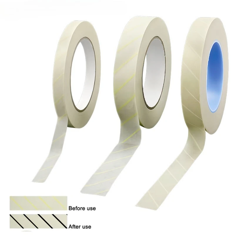 50m/Roll Dental Sterilization Indicator Tape Medical Autoclave Cards Steam Indicator Tape Dentistry Cleaning Lab Materi - view 6