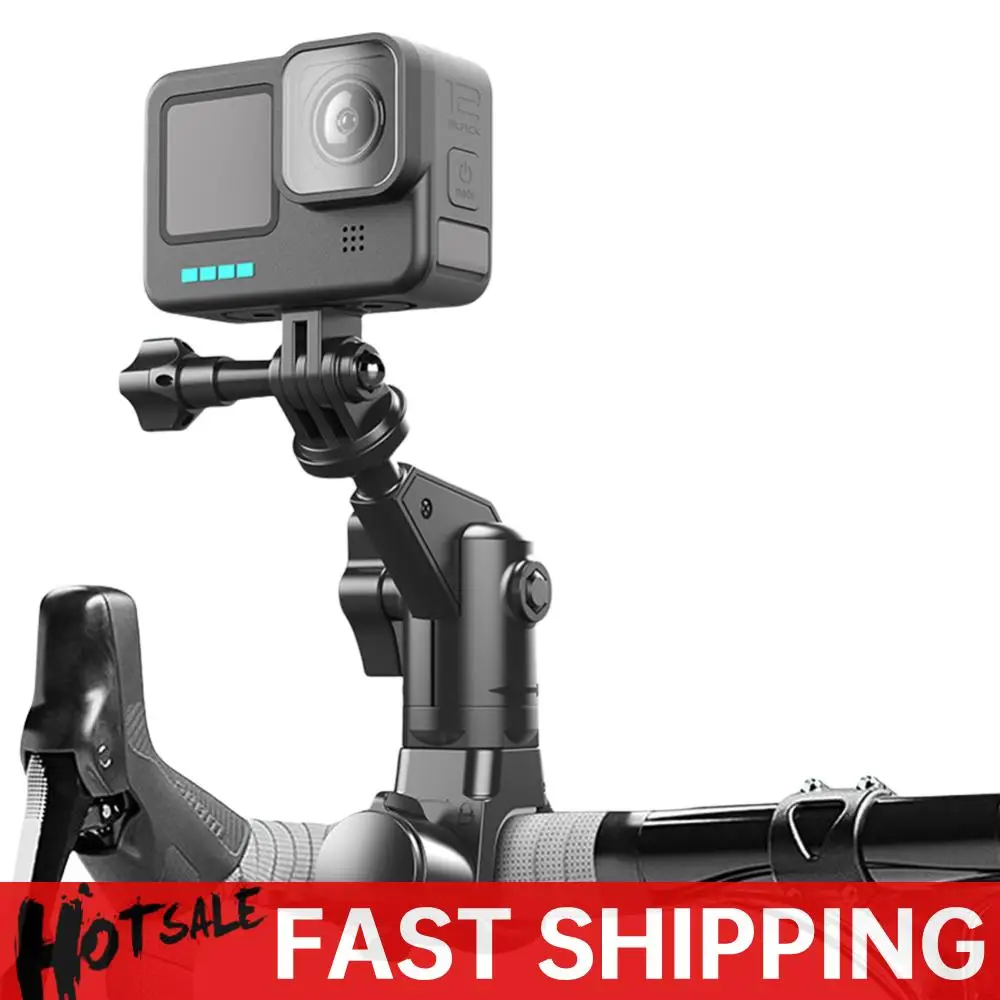 

Bicycle Handlebar Stand 360 Rotating Handlebar Clamp Mount for Insta 360 X2 X3 X4 Go Pro 12 11 10 DJI
