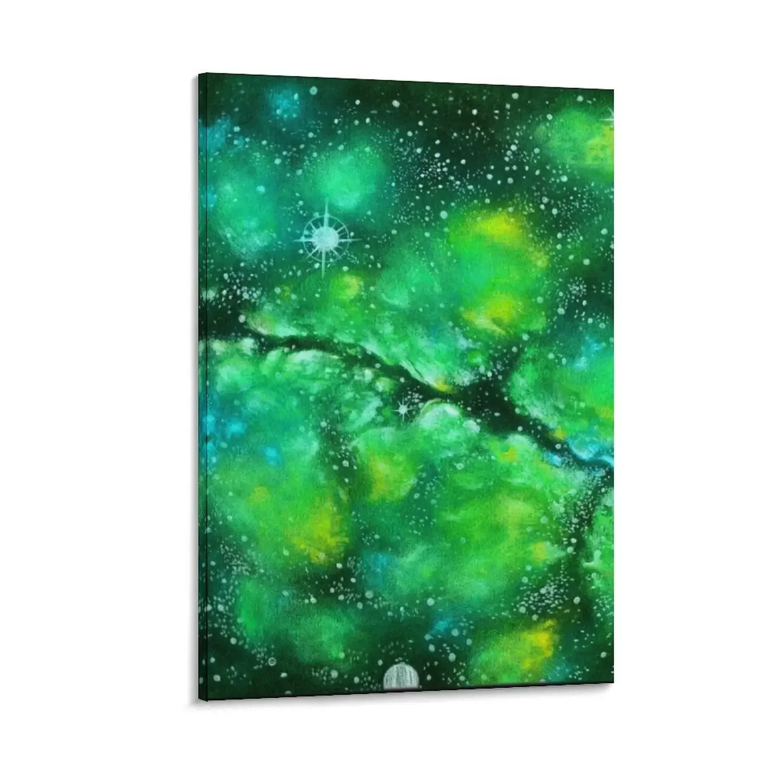 

Green Tool Nebula Canvas Painting anime room decor decorative frames wall room wall decoration painting pictures for wall