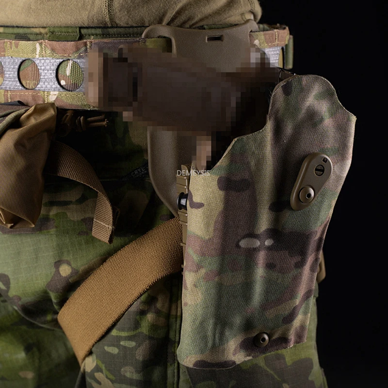 

Правая кобура P320, совместимая с фонарями X300, быстросъемная система, охотничьи тактические пистолеты, кобура, ремешок для ног для P320