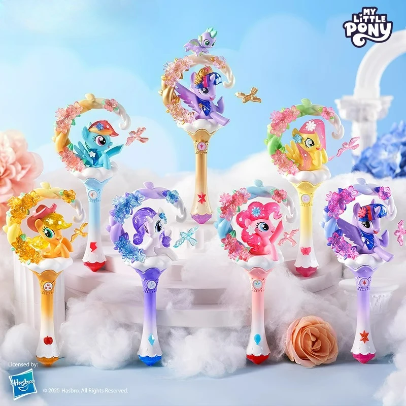 Hasbro My Little Pony Blind Box Toys Flower Magic Wand Fairy Stick Friendship Party Cute Anime Figure Doll Toys