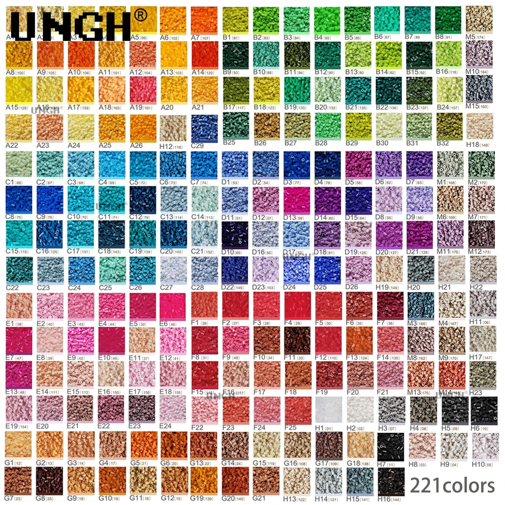 Perler Mard Bean Fusion Bean 2.6mm Pindou DIY materiaalpakket Feestdagen Cadeaus Bureaudecoratie Handwerk sleutelhanger