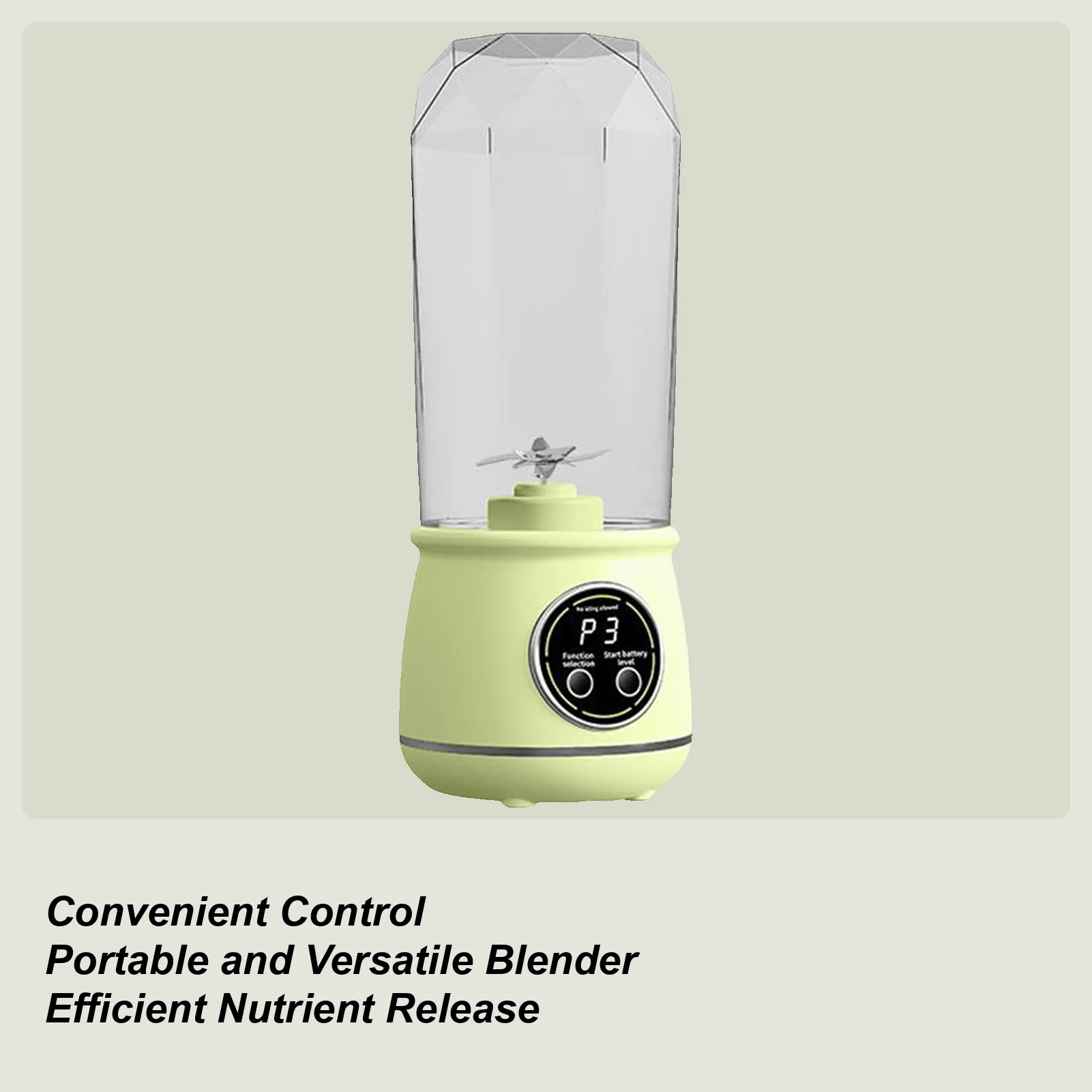 

Перезаряжаемый блендер, 550 мл, герметичный, беспроводной, мощный, электрический блендер для фруктов, дорожная чашка для фруктов, овощей