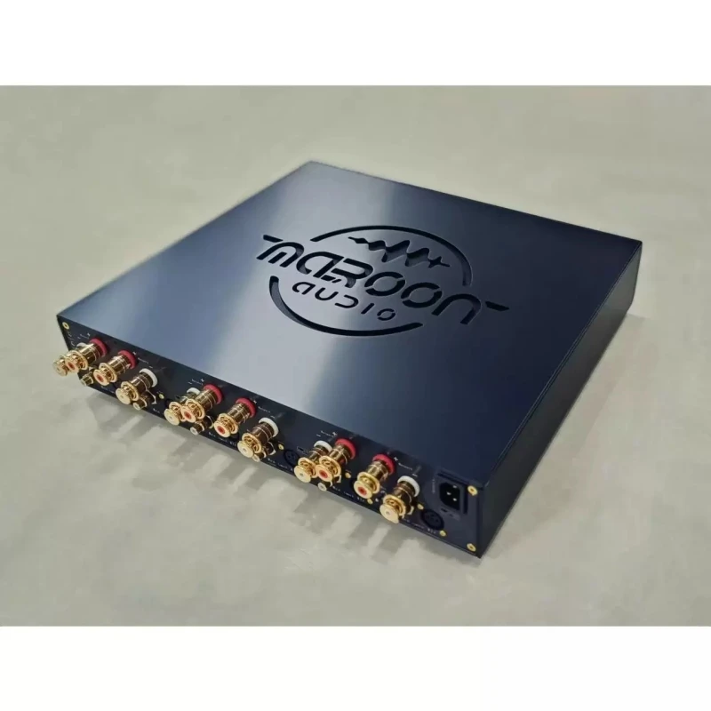 Maroon Audio Power Amplifier with Hypex NC1200 Configurable 3/4/6/8 Channel High-Power D Class for Cinema & Hi-Fi view 4