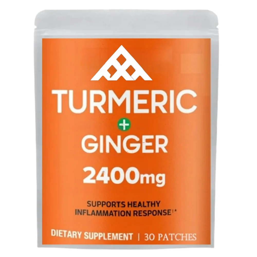 

30 пластырей Омега 3, 6, 9 Plus, транспварные пластыри с куркумой — поддерживает здоровье сердца — суставы