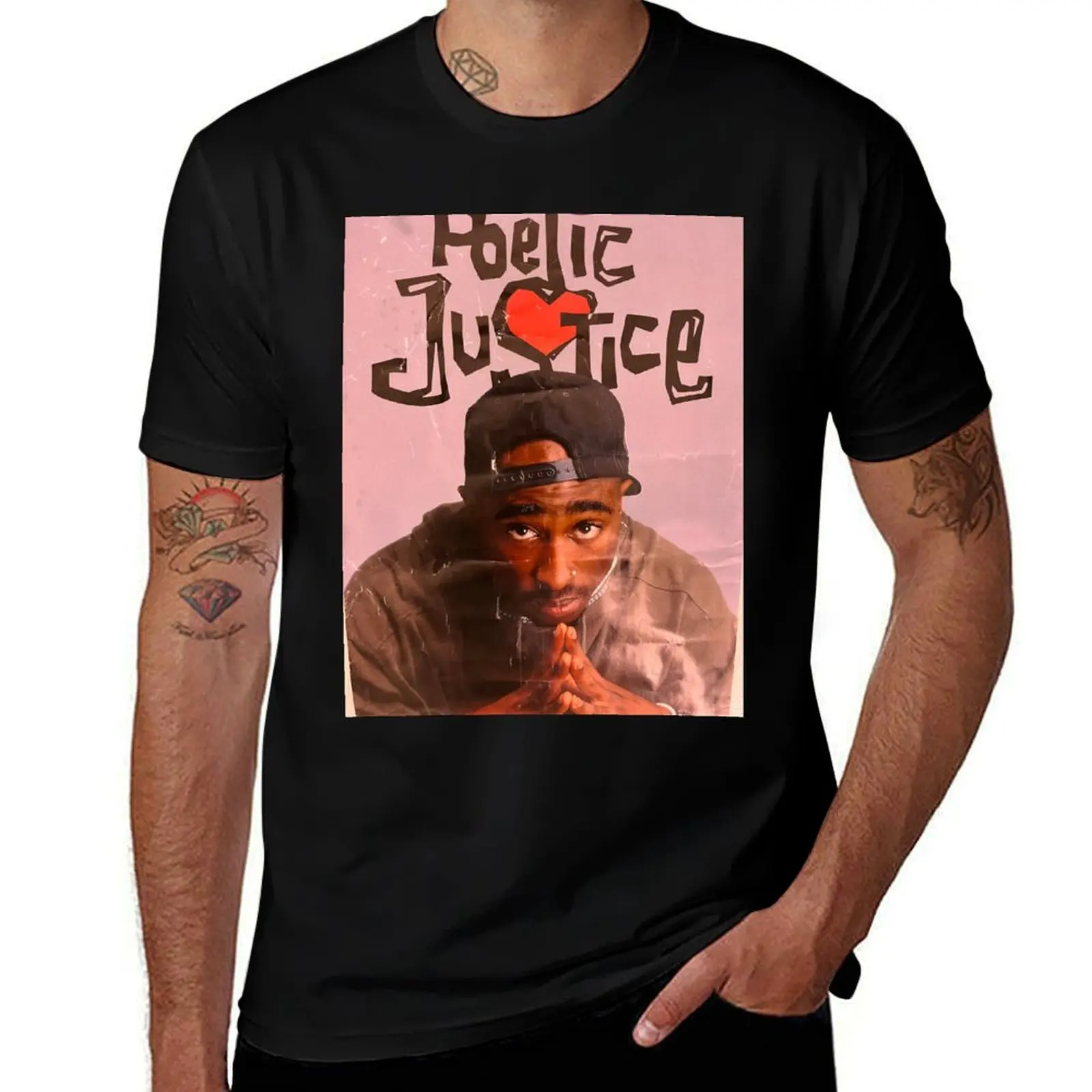 

Poetic justice T-Shirt man graphic t shirt man t shirt designer T-Shirt