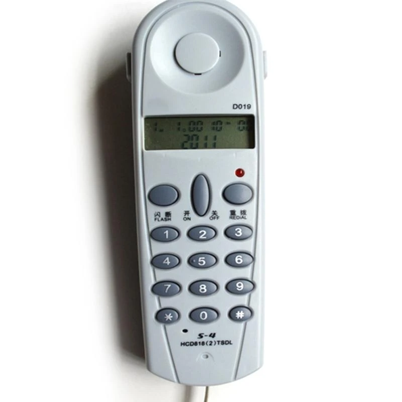 Test Telephone Telefono telefono con filo professionale con chiamante LCD Visualizza telefoni fissi
