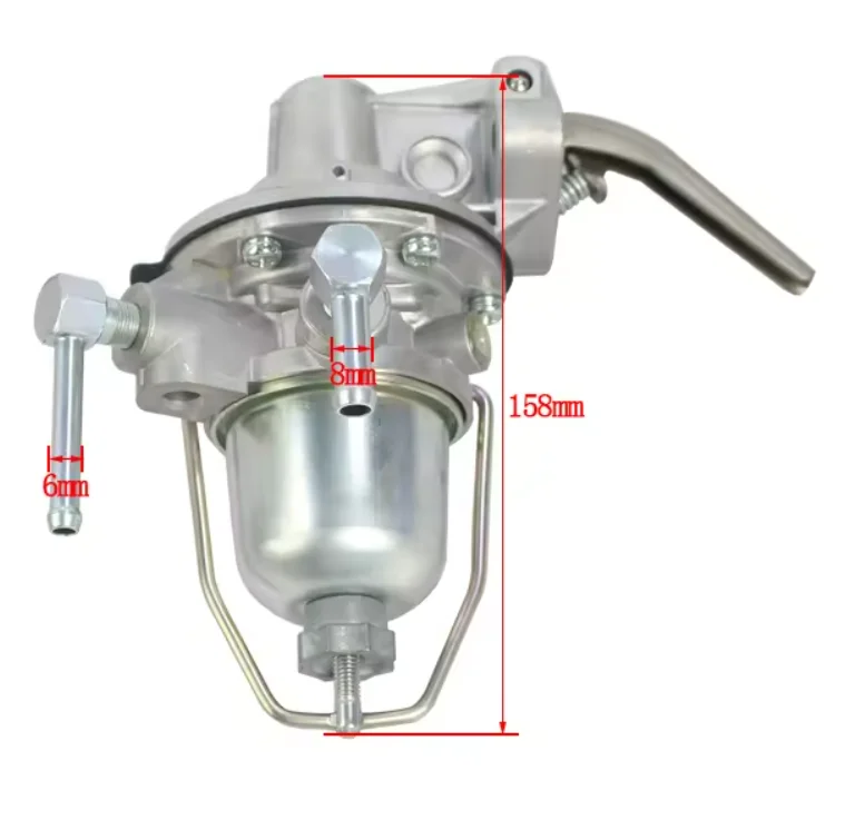 

Топливный насос для вилочных погрузчиков с двигателями Nissan K15/K21/K25, OEM 17010-50K60