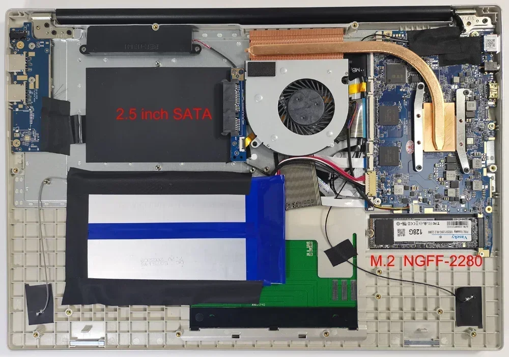 Imagem -03 - Computador Portátil para Jogos Windows 10 16 Big Screen Intel N5105 16gb Ram Mais 1tb Câmera M.2 Bluetooth Notebook Escritório Aprendizagem 2023